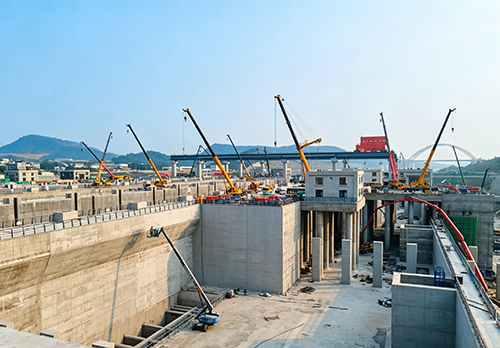 绿色配电“核心引擎”就位：腾博官网诚信为本非晶干变全面护航平陆运河船闸系统